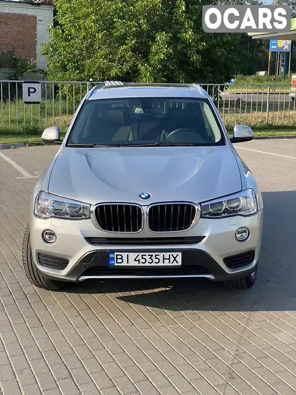 Позашляховик / Кросовер BMW X3 2015 2 л. Автомат обл. Полтавська, Полтава - Фото 1/13