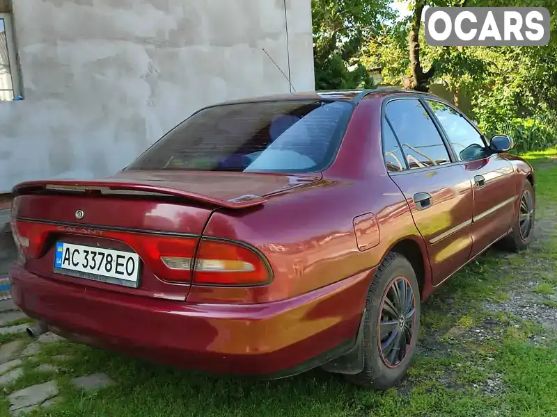 Седан Mitsubishi Galant 1995 1.8 л. Ручна / Механіка обл. Волинська, Володимир-Волинський - Фото 1/6