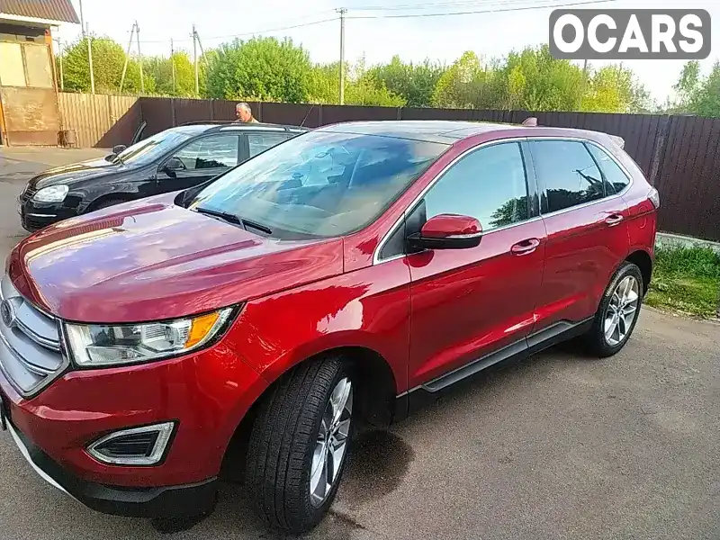 Внедорожник / Кроссовер Ford Edge 2017 3.5 л. Автомат обл. Черниговская, Мена - Фото 1/16