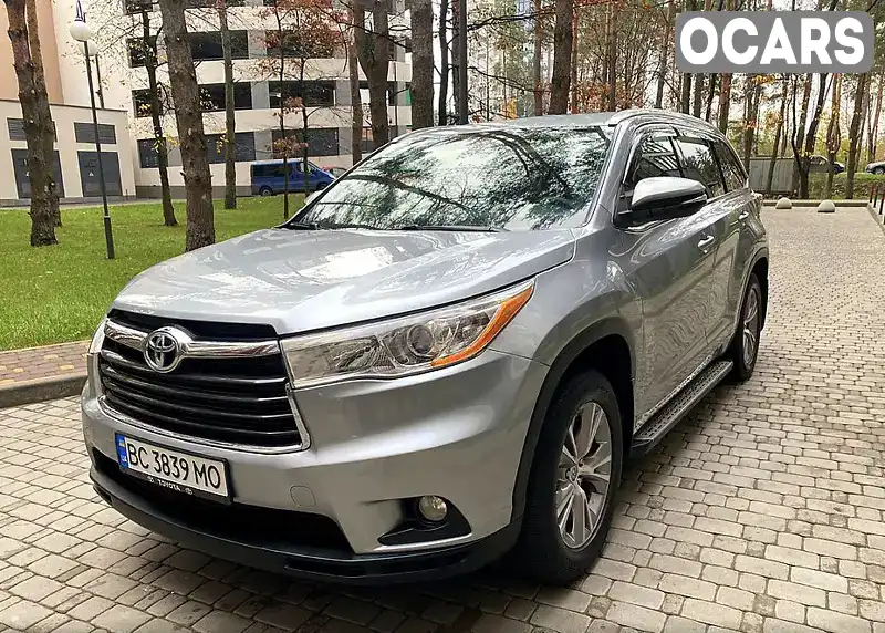 Позашляховик / Кросовер Toyota Highlander 2014 3.55 л. Автомат обл. Львівська, Львів - Фото 1/15