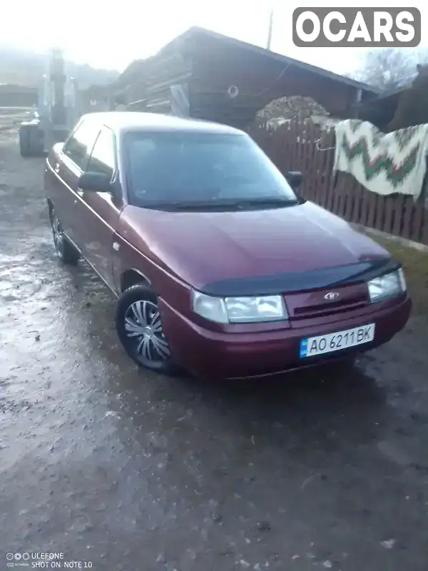 Седан ВАЗ / Lada 2110 2004 1.6 л. Ручна / Механіка обл. Закарпатська, Рахів - Фото 1/6