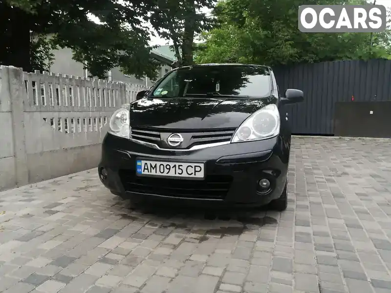 Хетчбек Nissan Note 2012 1.5 л. Ручна / Механіка обл. Житомирська, Звягель - Фото 1/17