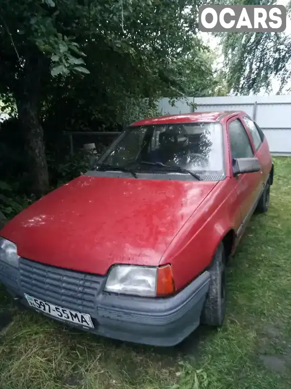 Хетчбек Opel Kadett 1988 1.6 л. Ручна / Механіка обл. Черкаська, Умань - Фото 1/8