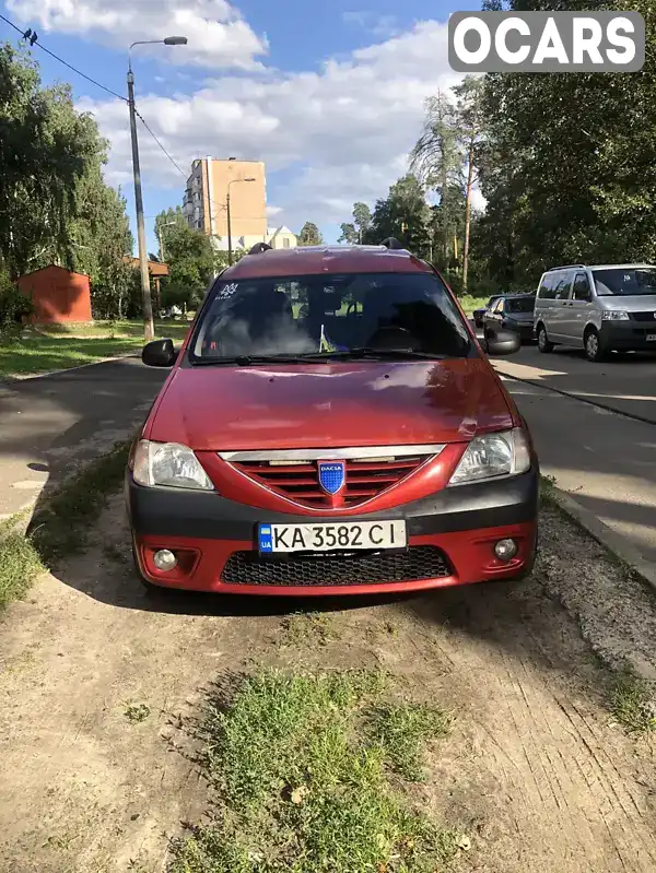 Універсал Dacia Logan MCV 2007 1.6 л. Ручна / Механіка обл. Київська, Київ - Фото 1/21