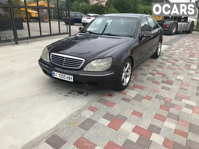 Седан Mercedes-Benz S-Class 2000 3.2 л. Автомат обл. Полтавська, Полтава - Фото 1/13