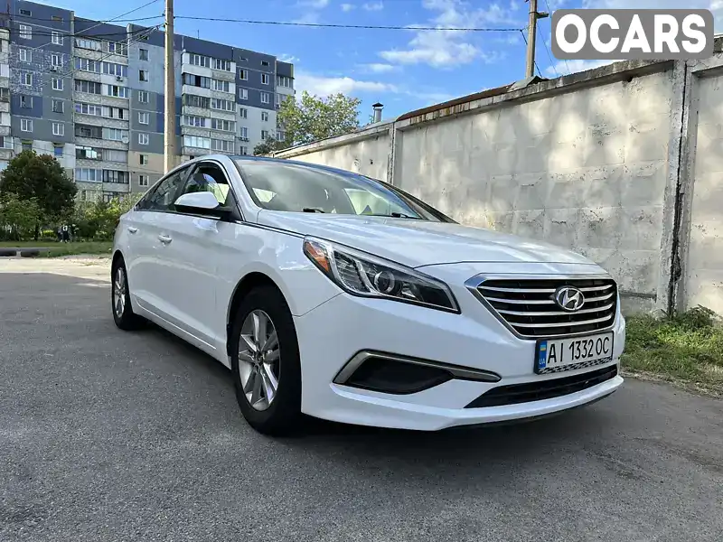 Седан Hyundai Sonata 2015 2.4 л. Автомат обл. Киевская, Киев - Фото 1/10