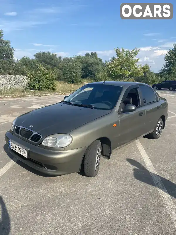 Седан Daewoo Sens 2006 1.3 л. Ручная / Механика обл. Полтавская, Кременчуг - Фото 1/8