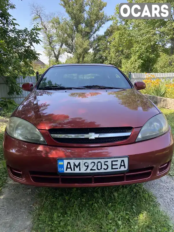 Хэтчбек Chevrolet Lacetti 2004 1.4 л. Ручная / Механика обл. Житомирская, Любарь - Фото 1/7