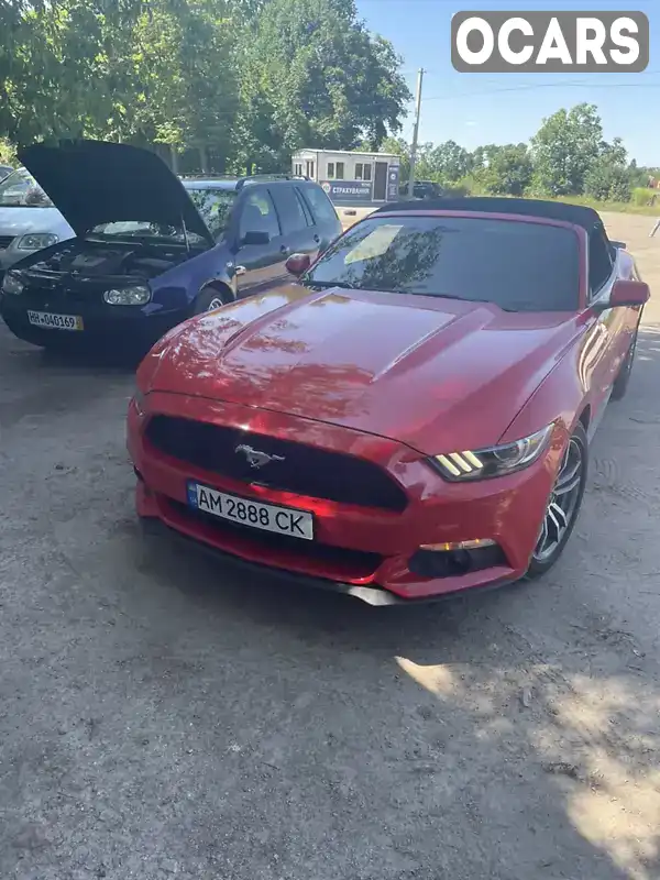 Кабриолет Ford Mustang 2016 2.26 л. Автомат обл. Житомирская, Коростышев - Фото 1/21