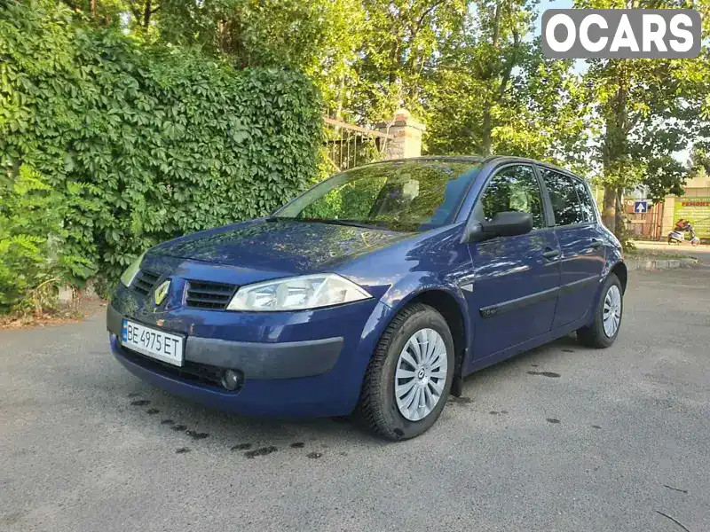 Хетчбек Renault Megane 2005 1.6 л. Ручна / Механіка обл. Миколаївська, Миколаїв - Фото 1/21