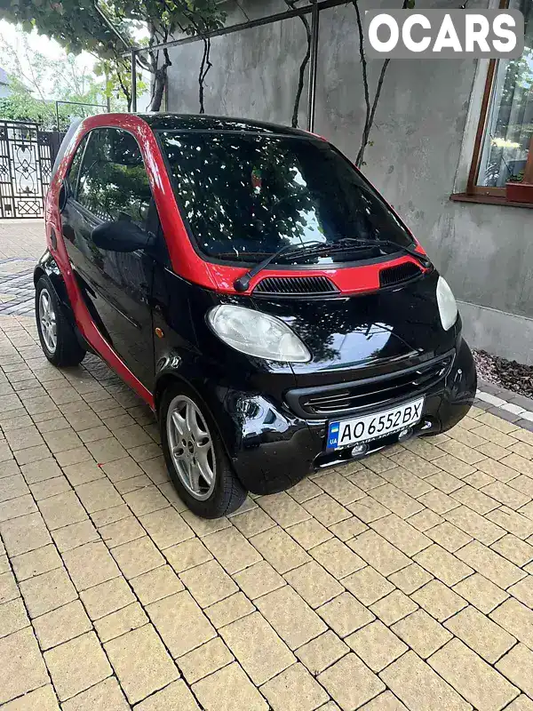 Купе Smart Fortwo 1999 0.6 л. Автомат обл. Закарпатська, Іршава - Фото 1/17