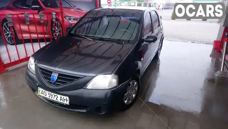 Седан Dacia Logan 2006 1.4 л. Ручна / Механіка обл. Закарпатська, Мукачево - Фото 1/5