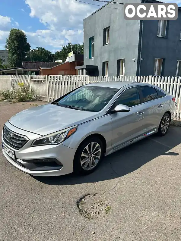 Седан Hyundai Sonata 2015 2.36 л. Автомат обл. Київська, Київ - Фото 1/16