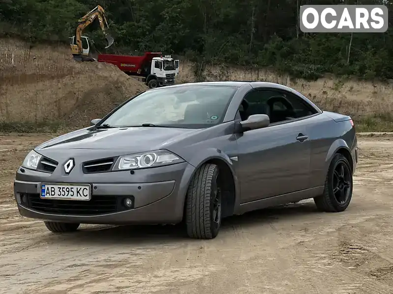 Кабриолет Renault Megane 2008 2 л. Ручная / Механика обл. Винницкая, Могилев-Подольский - Фото 1/19