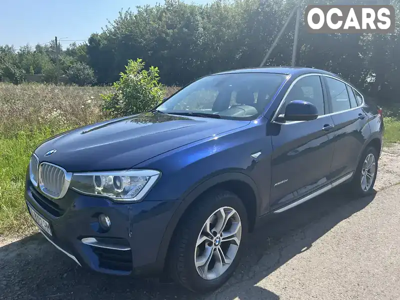 Позашляховик / Кросовер BMW X4 2017 2 л. Автомат обл. Київська, Київ - Фото 1/16