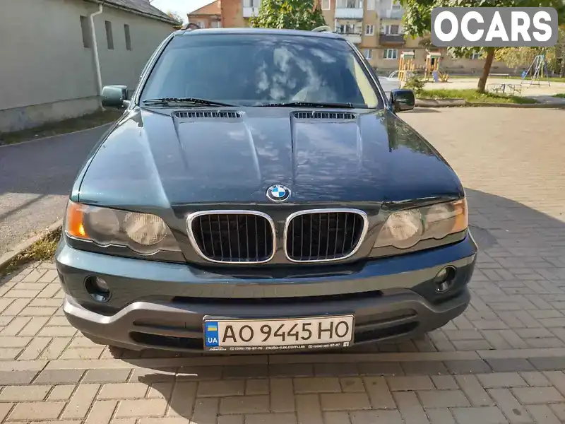 Позашляховик / Кросовер BMW X5 2002 2.93 л. Автомат обл. Закарпатська, Мукачево - Фото 1/11