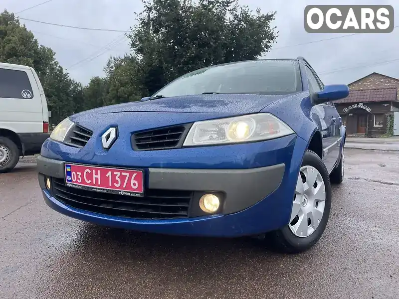 Универсал Renault Megane 2006 1.6 л. Ручная / Механика обл. Черниговская, Бахмач - Фото 1/21