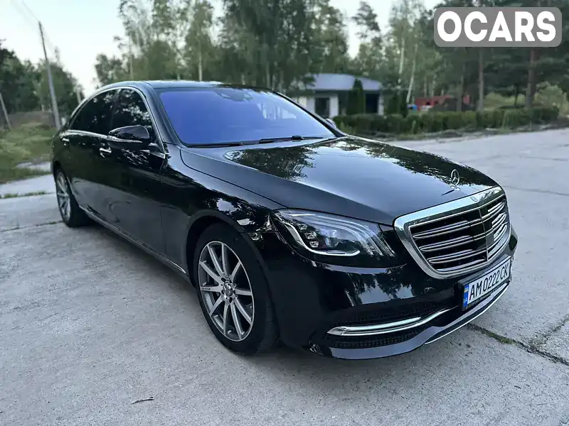 Седан Mercedes-Benz S-Class 2013 4.66 л. Автомат обл. Житомирская, Житомир - Фото 1/21