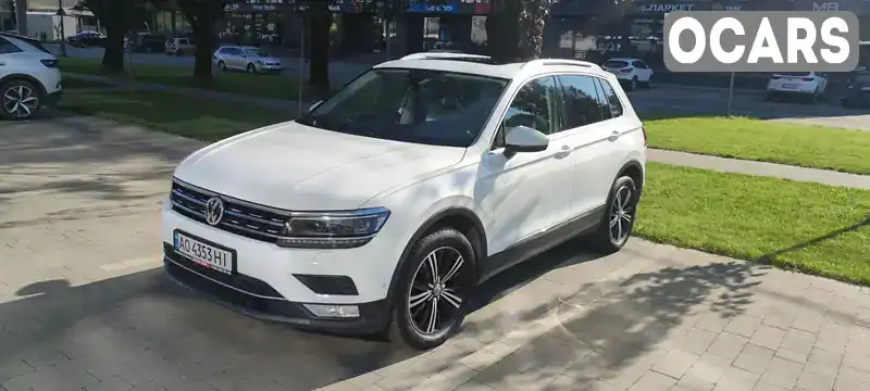 Позашляховик / Кросовер Volkswagen Tiguan 2016 1.97 л. Автомат обл. Закарпатська, Ужгород - Фото 1/21