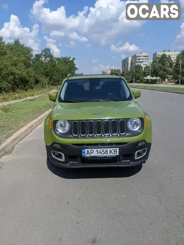 Позашляховик / Кросовер Jeep Renegade 2016 1.37 л. Ручна / Механіка обл. Запорізька, Запоріжжя - Фото 1/12