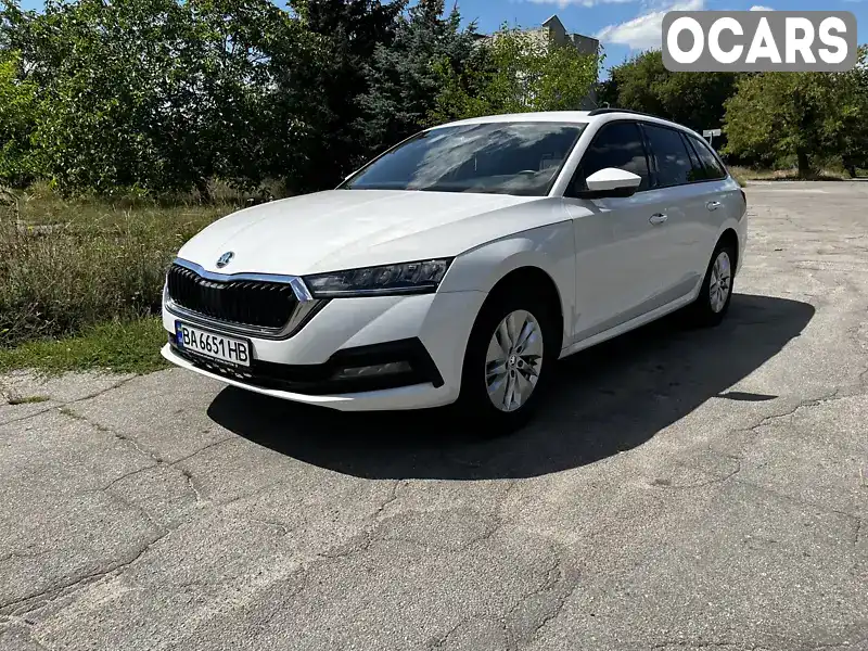 Універсал Skoda Octavia 2021 1.4 л. Ручна / Механіка обл. Кіровоградська, Кропивницький (Кіровоград) - Фото 1/14