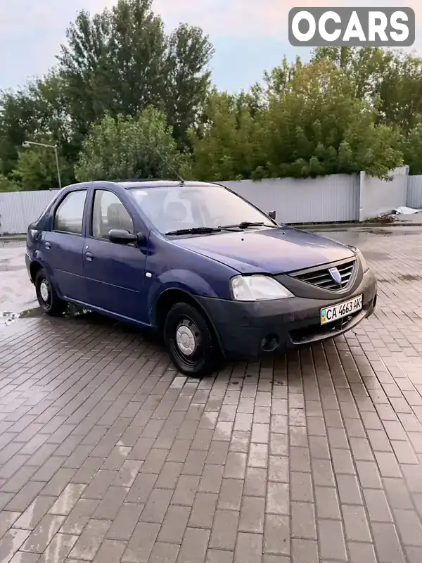 Седан Dacia Logan 2007 1.39 л. обл. Черкасская, Смела - Фото 1/7