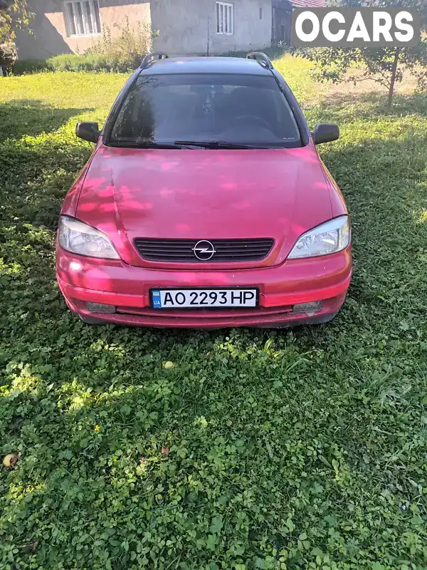 Універсал Opel Astra 2002 1.7 л. Ручна / Механіка обл. Закарпатська, Ужгород - Фото 1/4