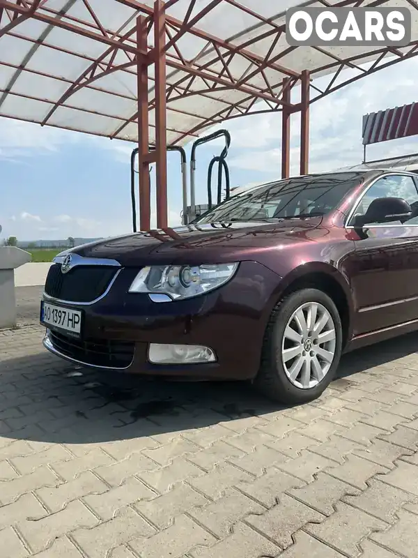 Лифтбек Skoda Superb 2010 1.8 л. Ручная / Механика обл. Закарпатская, Тячев - Фото 1/9