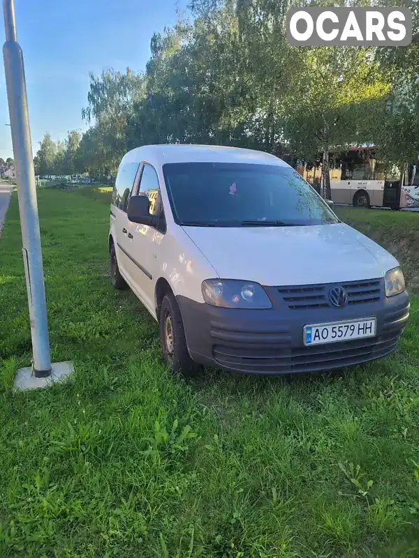 Мінівен Volkswagen Caddy 2008 2 л. Ручна / Механіка обл. Закарпатська, Виноградів - Фото 1/9