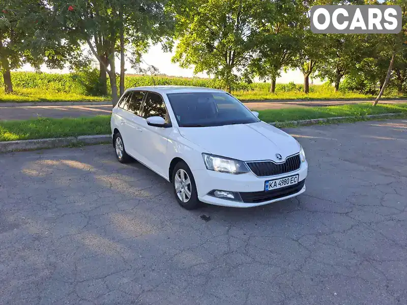 Универсал Skoda Fabia 2016 1.2 л. Ручная / Механика обл. Волынская, Владимир-Волынский - Фото 1/17