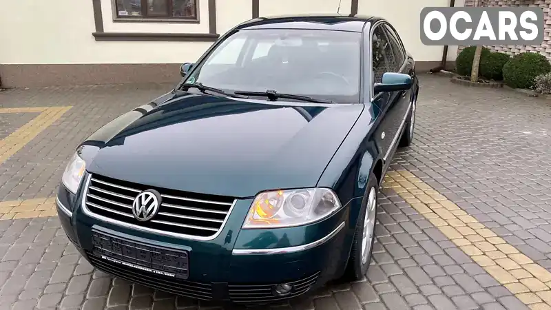 Седан Volkswagen Passat 2003 1.98 л. Автомат обл. Черкасская, Умань - Фото 1/21