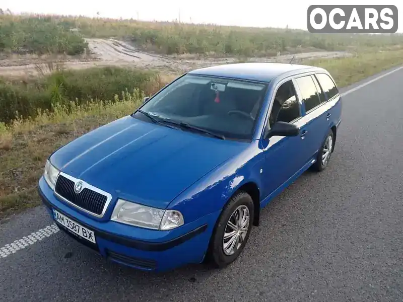 Універсал Skoda Octavia 2001 1.6 л. Ручна / Механіка обл. Житомирська, Малин - Фото 1/14