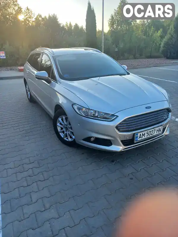 Универсал Ford Mondeo 2016 2 л. Автомат обл. Житомирская, Житомир - Фото 1/14