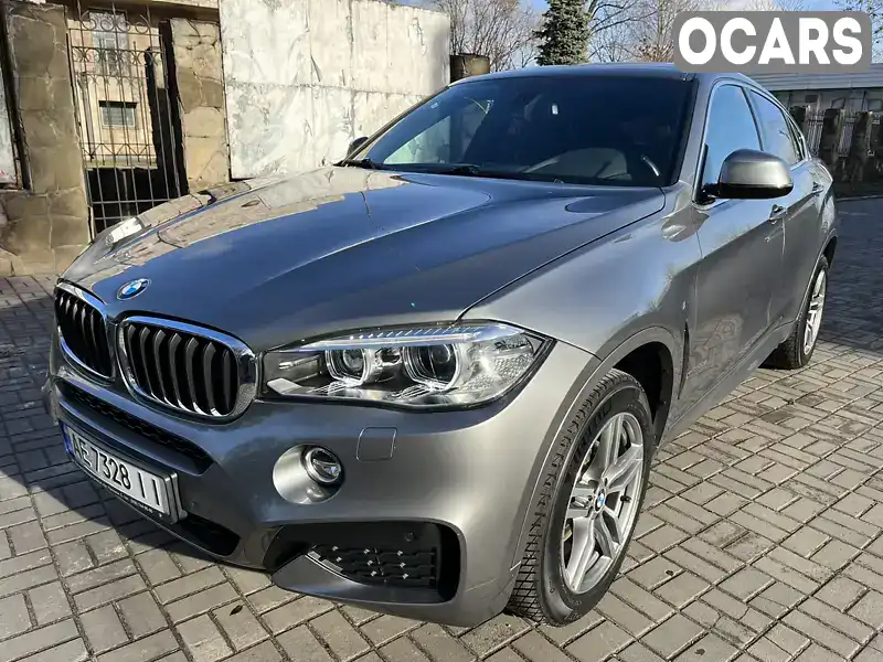 Внедорожник / Кроссовер BMW X6 2017 2.99 л. Автомат обл. Днепропетровская, Каменское (Днепродзержинск) - Фото 1/21