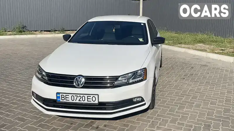 Седан Volkswagen Jetta 2016 1.8 л. Автомат обл. Николаевская, Николаев - Фото 1/12