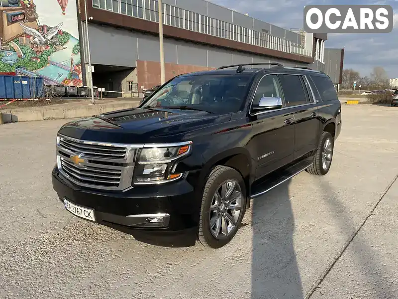 Внедорожник / Кроссовер Chevrolet Suburban 2015 5.33 л. Автомат обл. Киевская, Киев - Фото 1/21