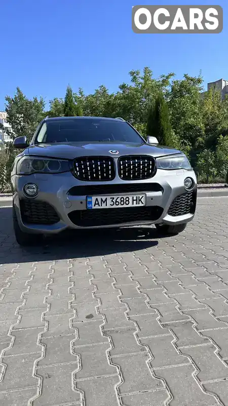 Позашляховик / Кросовер BMW X3 2014 2 л. Автомат обл. Житомирська, Житомир - Фото 1/21