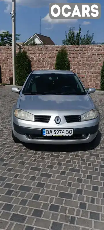 Седан Renault Megane 2005 1.6 л. Ручная / Механика обл. Кировоградская, Кропивницкий (Кировоград) - Фото 1/11