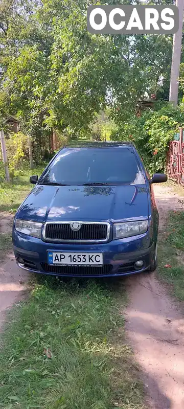 Хэтчбек Skoda Fabia 2006 1.39 л. Ручная / Механика обл. Запорожская, Запорожье - Фото 1/12