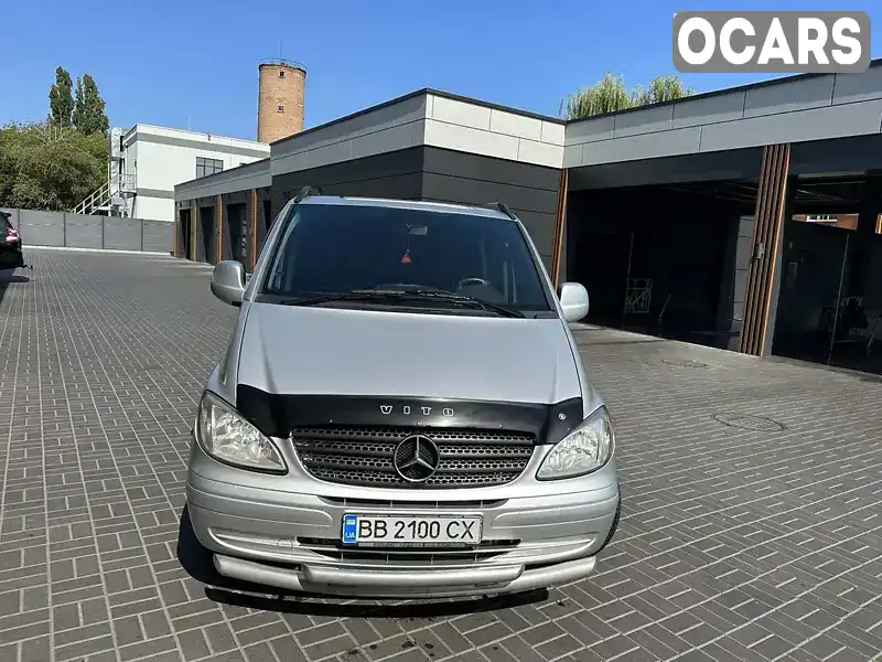 Минивэн Mercedes-Benz Vito 2007 2.15 л. Автомат обл. Черкасская, Черкассы - Фото 1/6