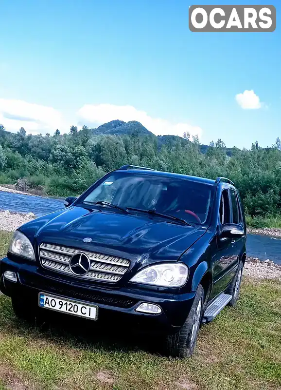 Внедорожник / Кроссовер Mercedes-Benz M-Class 2004 2.7 л. Автомат обл. Закарпатская, Тячев - Фото 1/18