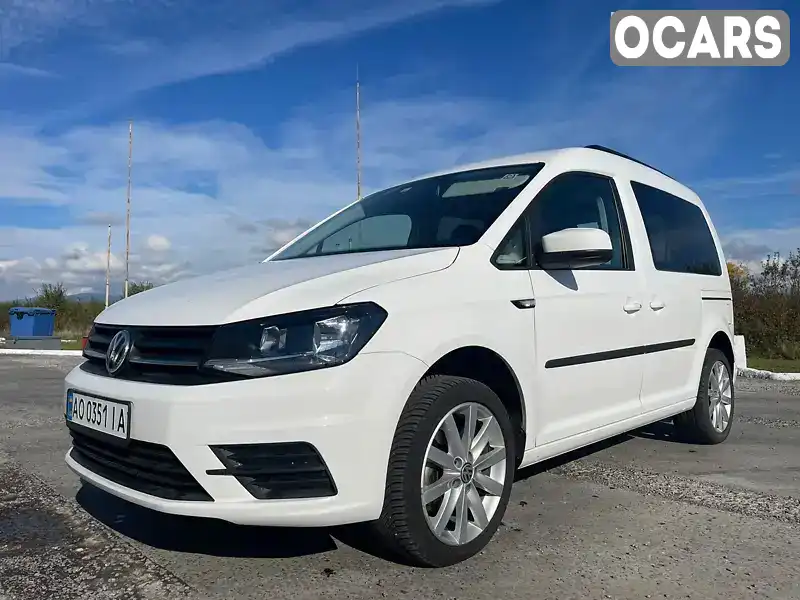 Минивэн Volkswagen Caddy 2020 1.4 л. Робот обл. Закарпатская, Ужгород - Фото 1/21