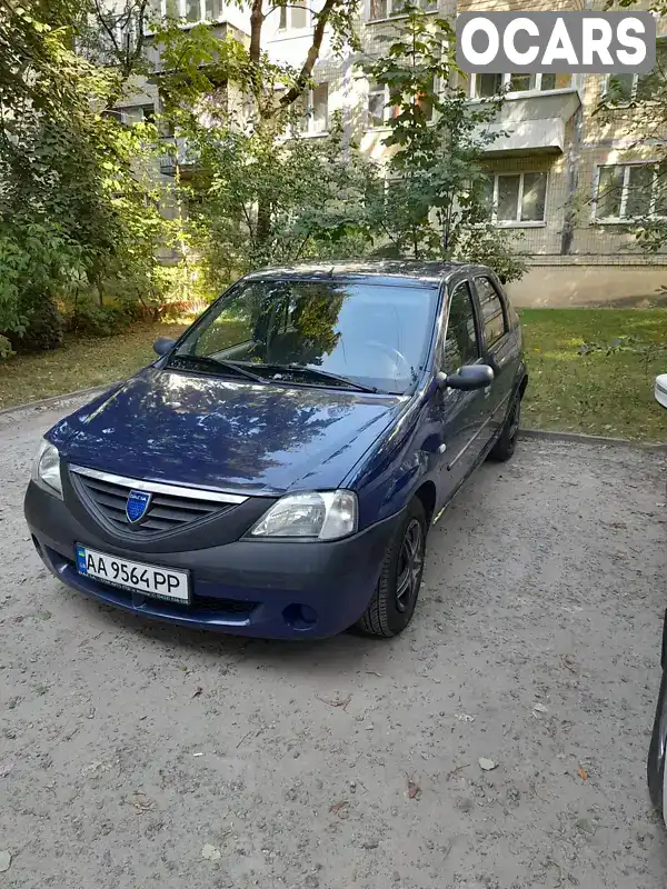 Седан Dacia Logan 2008 1.6 л. Ручна / Механіка обл. Київська, Київ - Фото 1/9