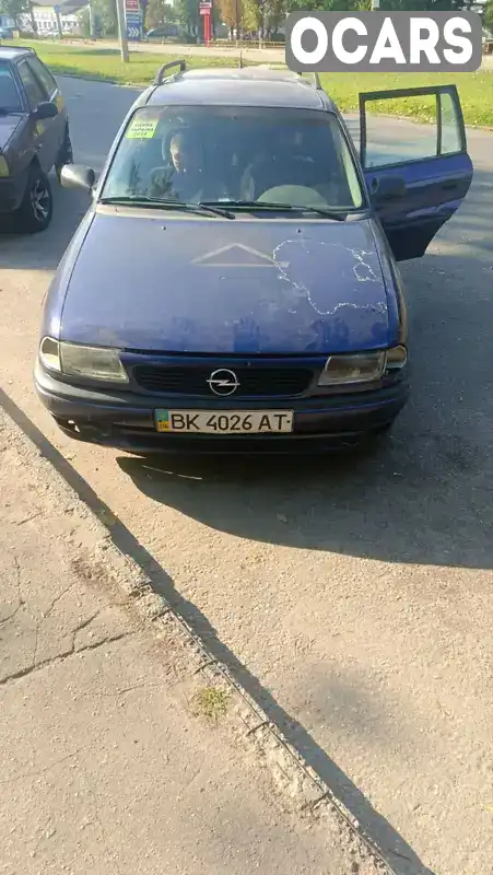 Универсал Opel Astra 1997 1.6 л. Ручная / Механика обл. Запорожская, Вильнянск - Фото 1/13