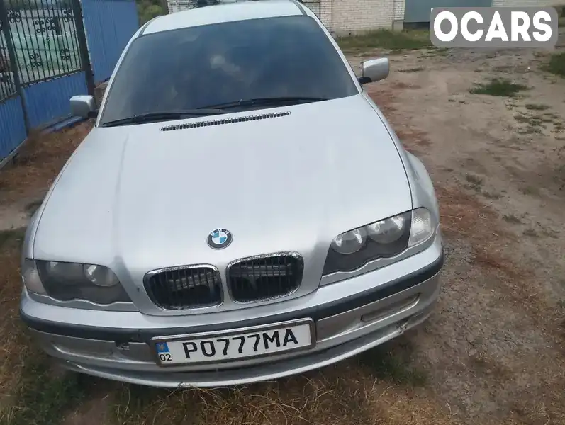 Седан BMW 3 Series 1999 1.95 л. Ручная / Механика обл. Винницкая, Чечельник - Фото 1/6