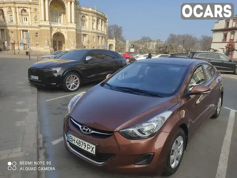 Седан Hyundai Elantra 2013 1.6 л. Ручная / Механика обл. Одесская, Одесса - Фото 1/13