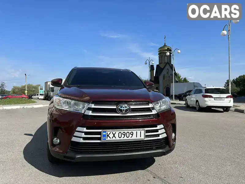 Позашляховик / Кросовер Toyota Highlander 2016 3.46 л. Автомат обл. Харківська, Харків - Фото 1/19