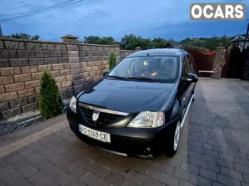 Седан Dacia Logan 2008 1.6 л. Ручна / Механіка обл. Закарпатська, Свалява - Фото 1/14