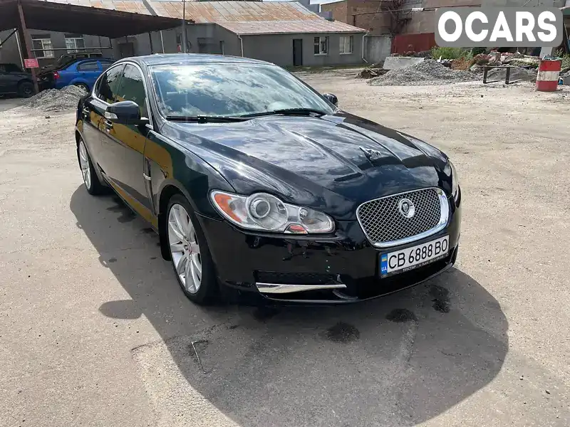 Седан Jaguar XF 2008 3 л. Автомат обл. Черниговская, Нежин - Фото 1/12