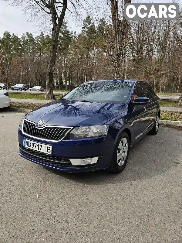 Лифтбек Skoda Rapid 2016 1.42 л. Ручная / Механика обл. Винницкая, Винница - Фото 1/18